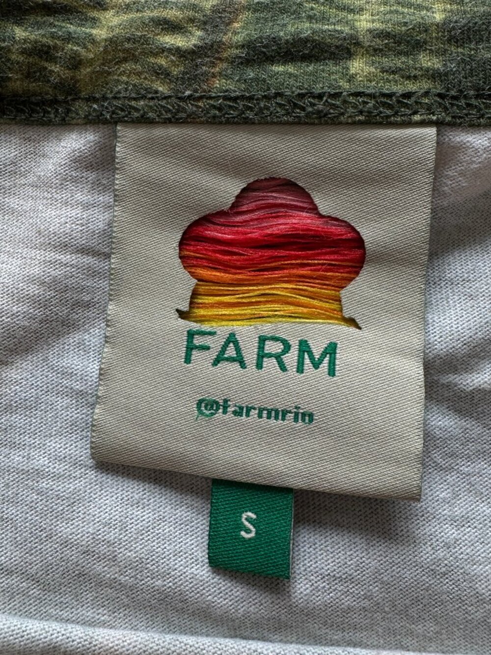 Farm Rio Paradise Forest T-shirt Cotton Toucan Tropical Tank Top S - Picture 4 of 5